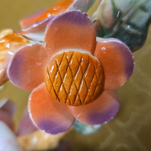 Colorful Ceramic Napkin Rings Set - Picture 9 of 11